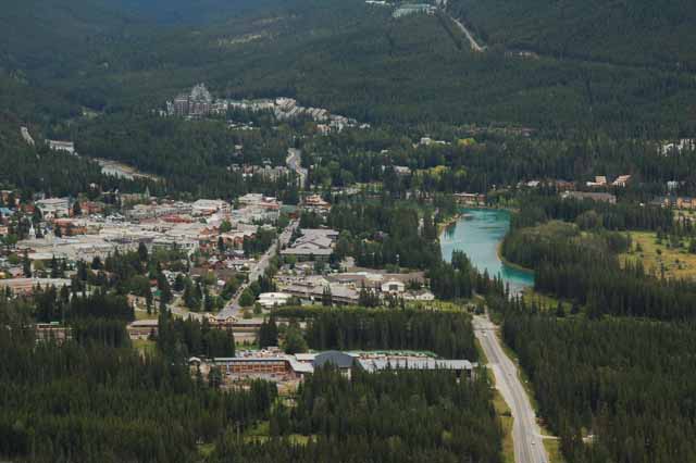 the town of Banff